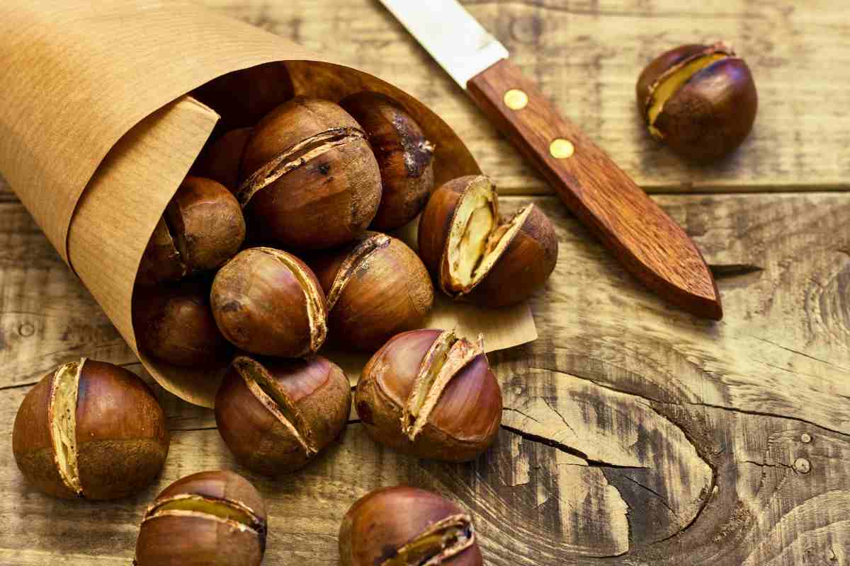 castagne al forno ricetta