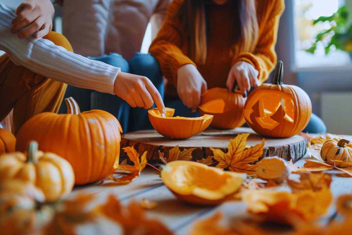 come decorare le zucche