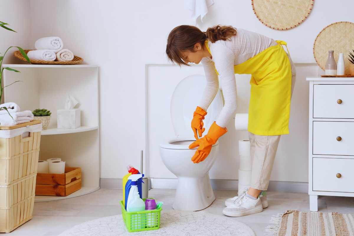 come pulire efficacemente il water