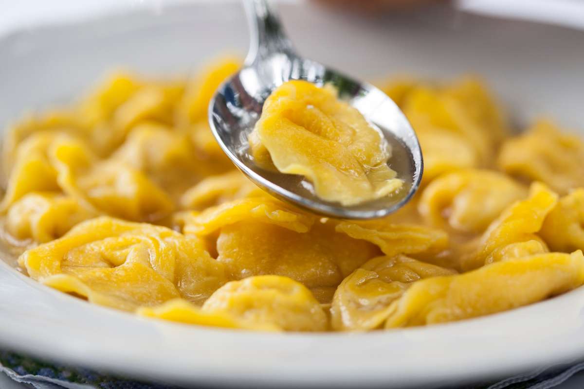 tortellini in brodo Cracco