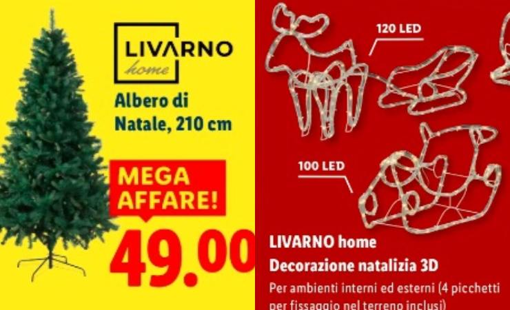 prodotti natale volantino lidl
