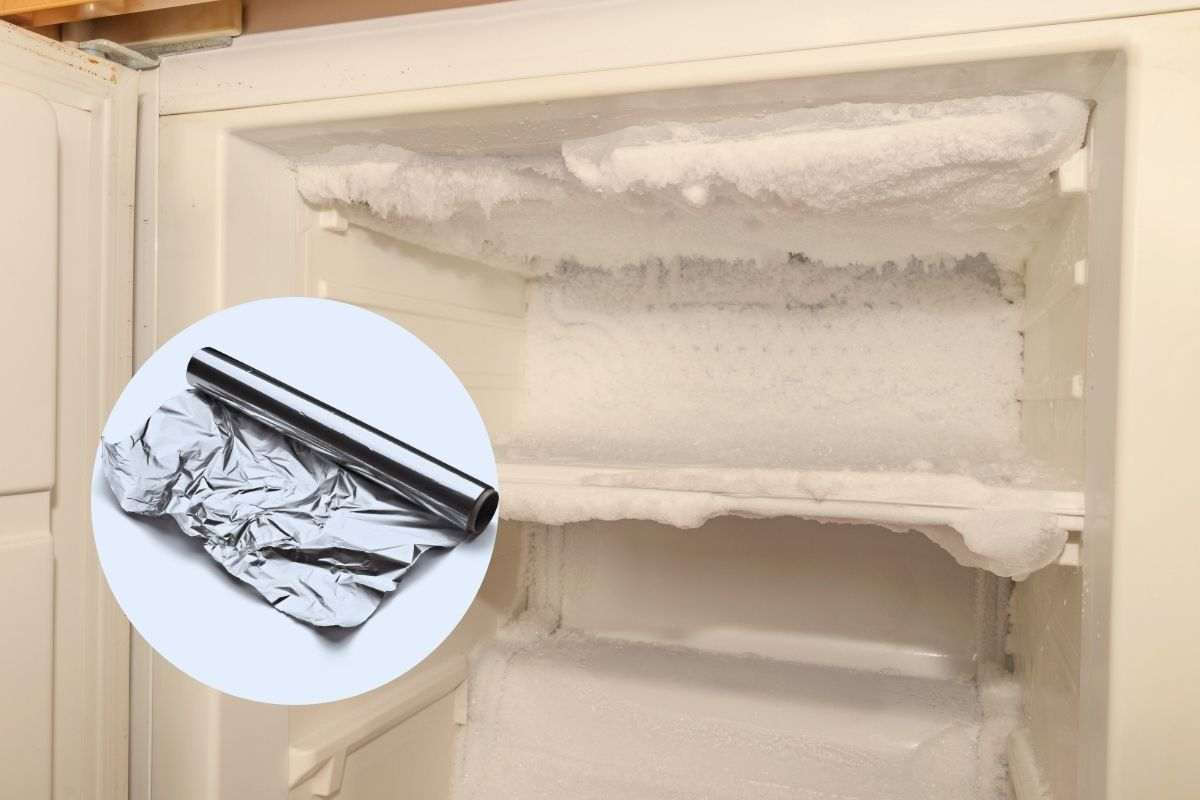 come sbrinare il freezer con l'alluminio