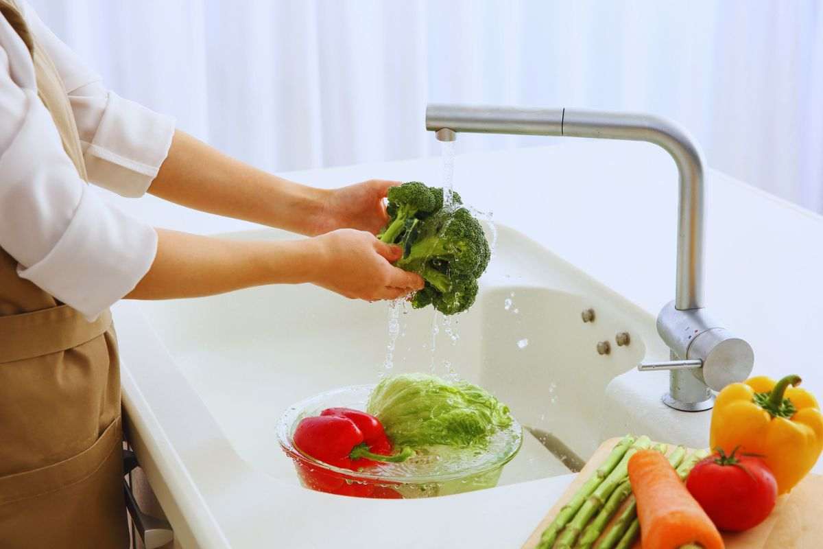 lavaggio di frutta e verdura: i modi migliori