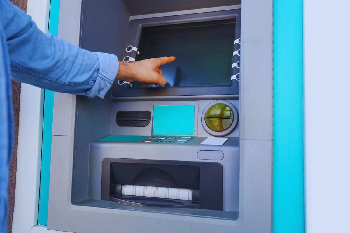 il tasto utile del bancomat