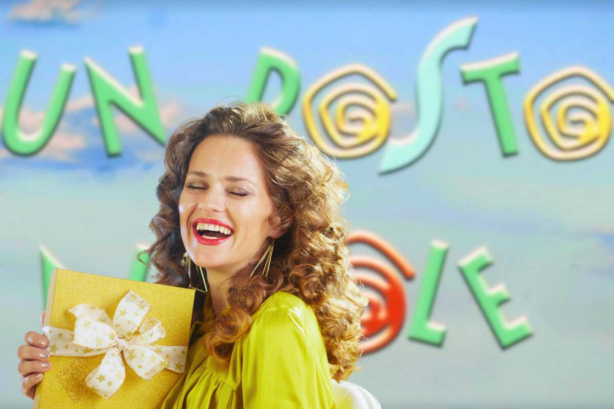 un posto al sole logo donna regalo