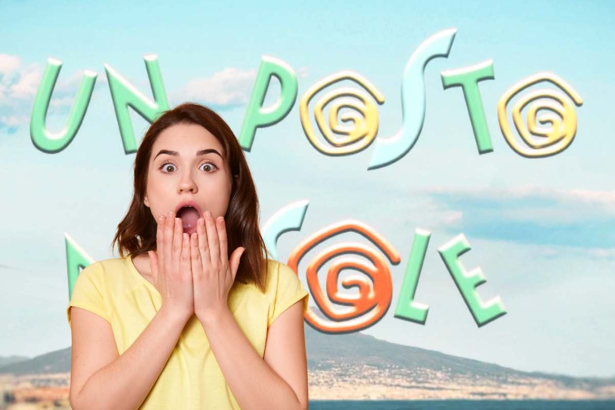 un posto al sole logo donna sorpresa